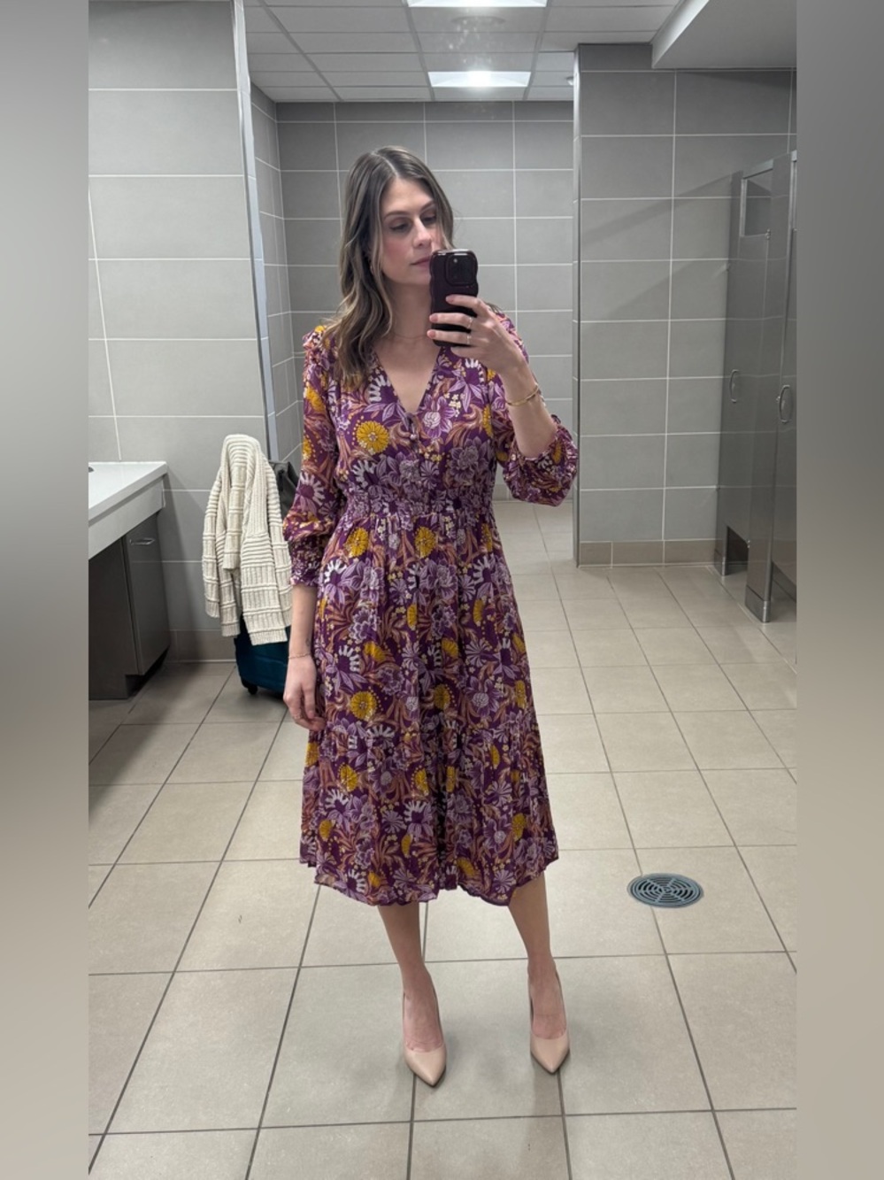 Banjanan Pearl Midi Dress Floral Large